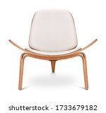 White Color Armchair. Modern...