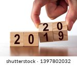 New Year Concept From 2019 To...