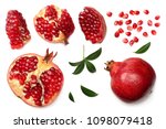 Pomegranate Fruit With Seeds...