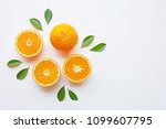 Fresh orange citrus fruit with...