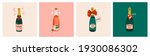 various bottles. bottles of... | Shutterstock .eps vector #1930086302