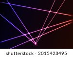 intersecting glowing laser ... | Shutterstock .eps vector #2015423495