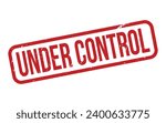 under control rubber stamp seal ...