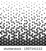 halftone triangle abstract... | Shutterstock .eps vector #1507141112