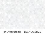 vector white triangular mosaic... | Shutterstock .eps vector #1614001822