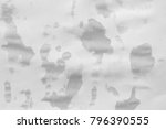 wet old white paper texture background