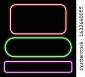 neon sign of bright colors.... | Shutterstock .eps vector #1632660055