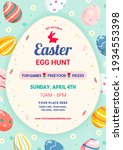 Easter Egg Hunt Poster Design...