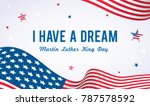 Martin Luther King Day Vector...