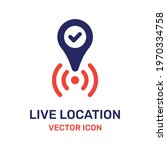 live location tracking position ... | Shutterstock .eps vector #1970334758