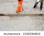 Groundworker In Orange Safety...