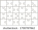 Puzzle Pieces Vector...
