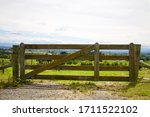Old Wooden Farm Gate...