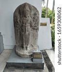 Small photo of historical sculptures from the Majapahit Empire at the MPU Tantular Museum, Sidoarjo, East Java (sidoarjo, february 26th 2020)