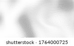 abstract wave halftone black... | Shutterstock .eps vector #1764000725