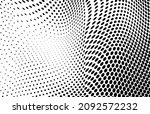 the halftone texture is chaotic ... | Shutterstock .eps vector #2092572232