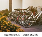 Bicycle Parking Near The House