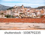 Small photo of Brick as an art. Artisanal and dry artisan ceramic manufacturing town on the Mediterranean coast in Spain