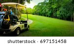 Golf Cart Or Car On Golf Course....