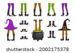  Set Of Different Witch Legs In ...