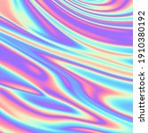 holographic abstract background.... | Shutterstock . vector #1910380192