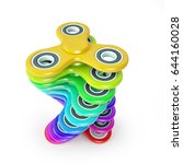 Colorful Fidget Finger Spinner...