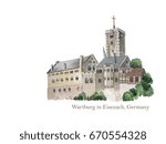 Wartburg In Eisenach  Germany ...