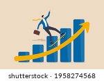 business growth moving forward  ... | Shutterstock .eps vector #1958274568