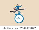 sense of urgency  quick... | Shutterstock .eps vector #2044177892