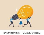 innovation idea to drive team... | Shutterstock .eps vector #2083779082