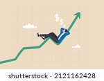 success investment earn more... | Shutterstock .eps vector #2121162428