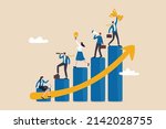 business development plan for... | Shutterstock .eps vector #2142028755