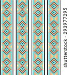 tribal ethnic pattern... | Shutterstock .eps vector #293977295