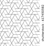 seamless geometric pattern.... | Shutterstock .eps vector #617450582