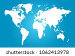 world map vector. | Shutterstock .eps vector #1062413978