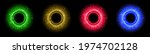 color hologram portal set.... | Shutterstock .eps vector #1974702128