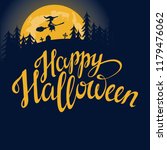 happy halloween vector... | Shutterstock .eps vector #1179476062