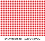 Textured Red And White Plaid...