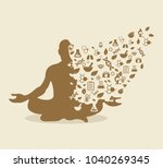 ayurveda the science of life | Shutterstock .eps vector #1040269345