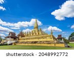 Golden Wat Thap Luang In...