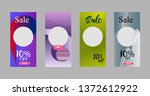 covers templates set with... | Shutterstock .eps vector #1372612922