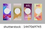 covers templates set with... | Shutterstock .eps vector #1447069745