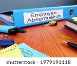 Small photo of Employee Absenteeism is shown on the business photo using the text
