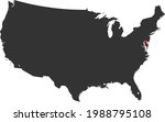 vector map of the delaware | Shutterstock .eps vector #1988795108