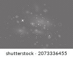 dust sparks and stars shine... | Shutterstock .eps vector #2073336455