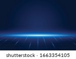 vector futuristic technology... | Shutterstock .eps vector #1663354105