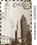 Vector Chicago Poster