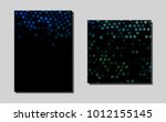 light blue  yellowvector cover... | Shutterstock .eps vector #1012155145