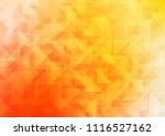 light yellow  orange vector... | Shutterstock .eps vector #1116527162