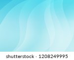 light blue vector texture with... | Shutterstock .eps vector #1208249995